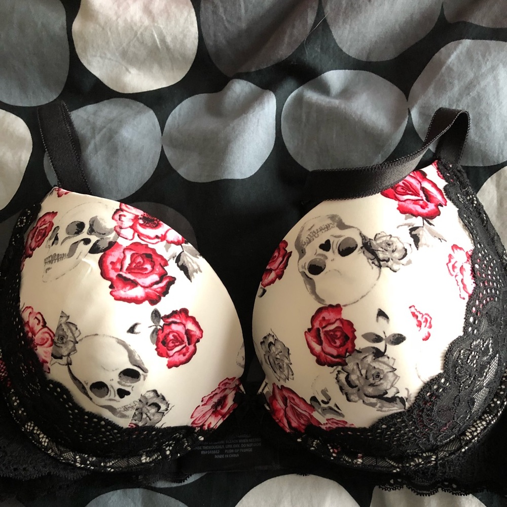 Torrid Candy skull bra